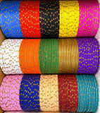 15 Dozen Indian Metal Dot Bangles – Super Deal Box For Women