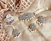 Cyra Royal Luxe Choker Set For Women