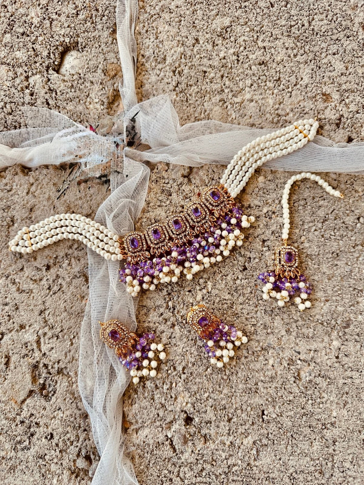 Naqsh-e-Jahan Royal Mughal Choker Set For Woman