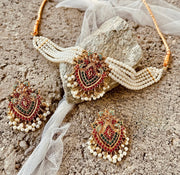 Nauratan Celeste Royal Choker Set For Woman
