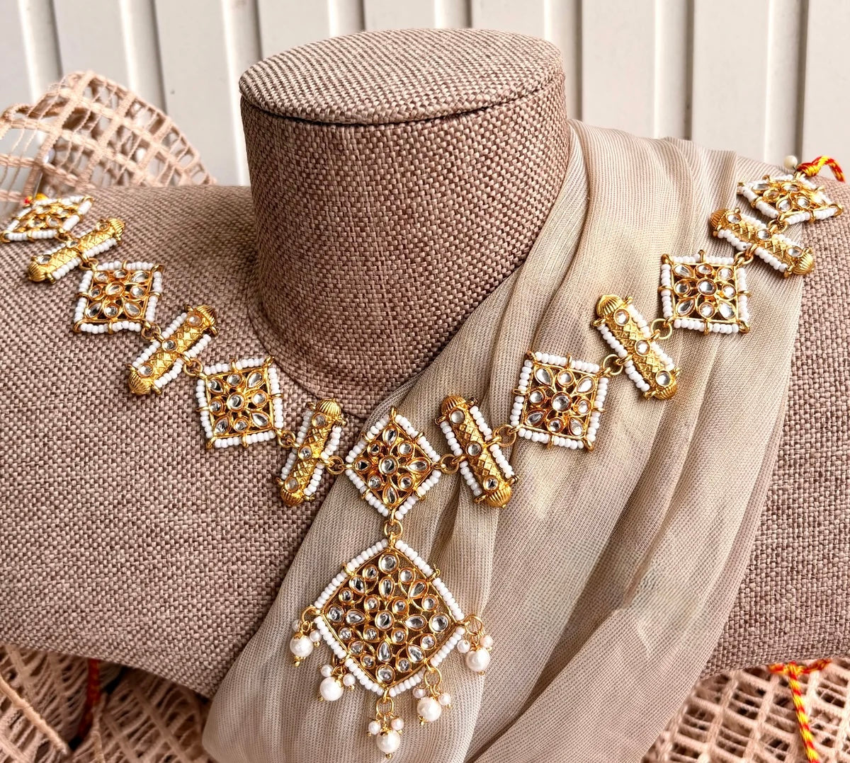 Royal Kundan Pearl Matha Patti For Woman
