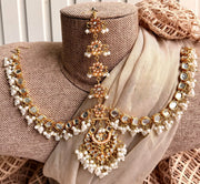 Mughal Royal Kundan Pearl Matha Patti For Woman