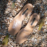 Icy Heels – Transparent Elegance with Crystal Heel For Women