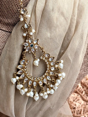 Sheesh Royal Kundan Tikka For Woman