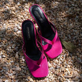 Nina Candy Heels – Fuchsia Elegance For Women