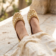 Royal Stitch Handcrafted Embroidered Khussa For Women