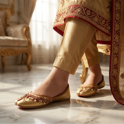 Heritage Charm Handcrafted Khussa For Women