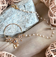 Aabroo Maharani Royal Bridal Nath For Woman