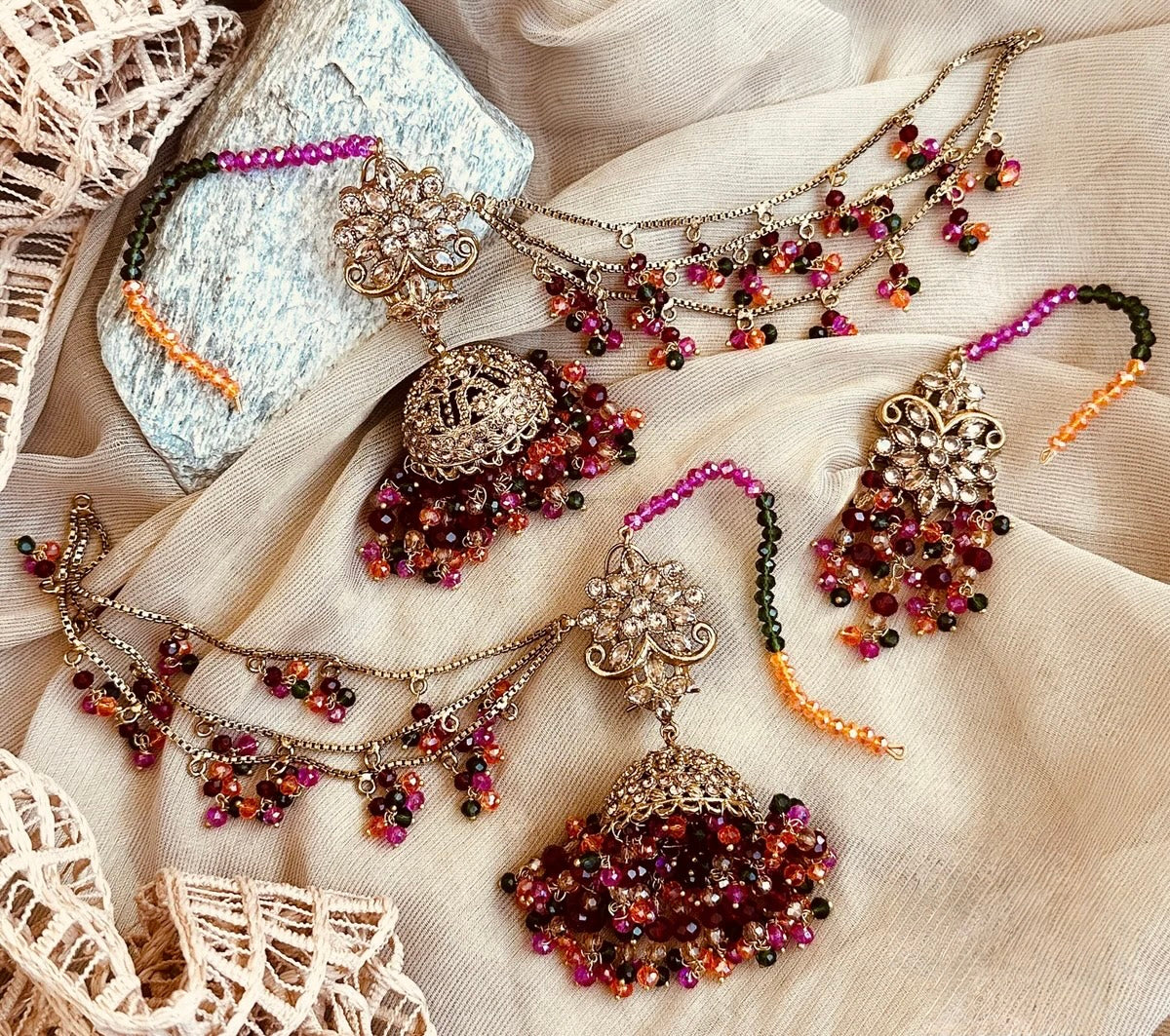 Maharani Royal Jhumki Tikka For Women
