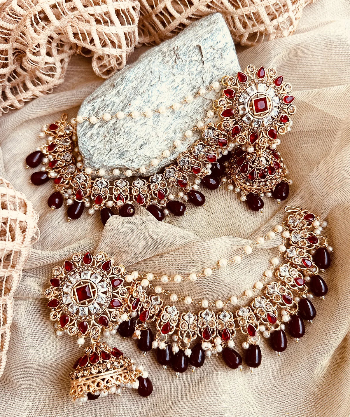 Noor-e-Taj Royal Sahara Jhumki For Women