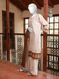 Kitabi Dastaan Printed Two-Piece Unstitched Suit For Women