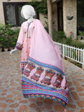 Truck Art Stitched 2-Piece Ensemble: Inspired by Pakistani Tradition For Women