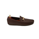 Brown Colors Steel Bunch Loafers For Men