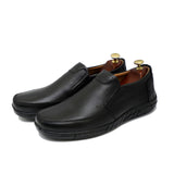 Black Casual Leather Shoes For Men