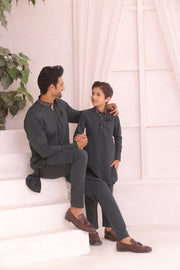 Festive Father & Son Matching Kurta Pajama Set For Men & Kid