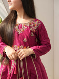 Afaaf Maxi - Timeless Elegance in Magenta Pink For Girls