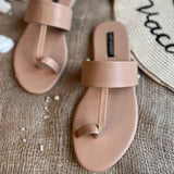 Cyra Kolha Minimalist Vegan Leather Kolhapuri For Women