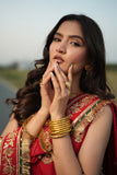Laal-Hira Premium Soft Silk 3-Piece Suit For Women