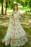Diya Off-White Raw Silk Lehenga Choli with Net Dupatta For Women