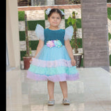 Elegant Ferozi Frock for Girls – Perfect for Any Occasion For Girls