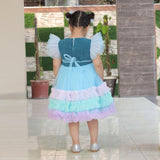 Elegant Ferozi Frock for Girls – Perfect for Any Occasion For Girls