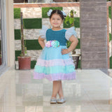 Elegant Ferozi Frock for Girls – Perfect for Any Occasion For Girls