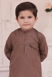 Elegant Brown Kurta and Trouser Set For Boys