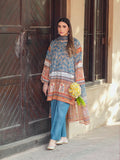 Elegant 3-Piece Printed Suit with Dupatta For Women
