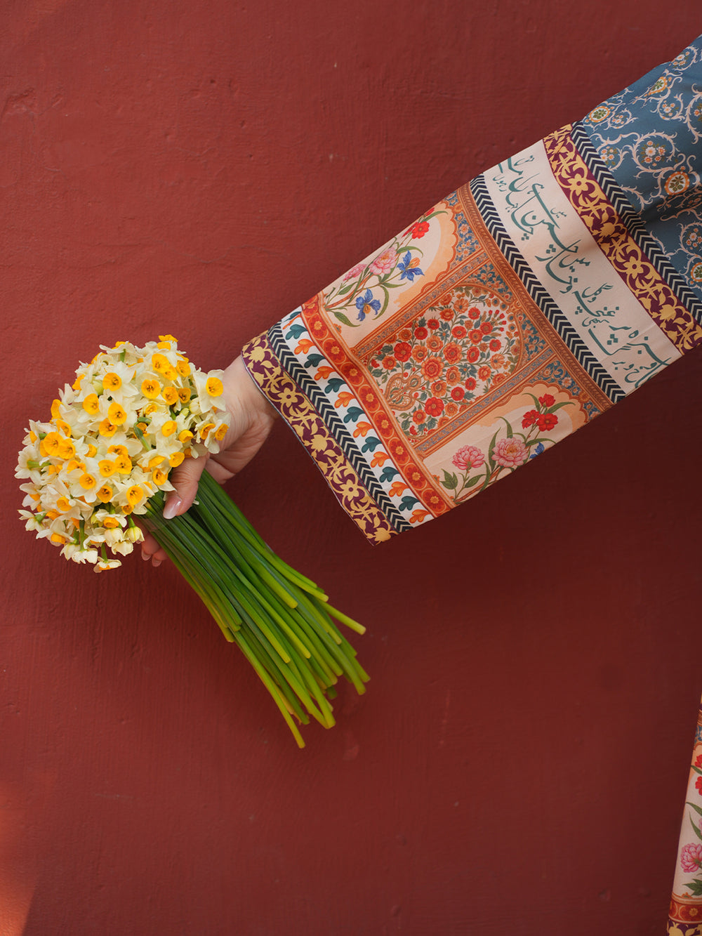 Elegant 3-Piece Printed Suit with Dupatta For Women