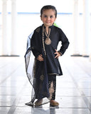 Premium Embroidered Lawn 3-Piece Suit For Girls