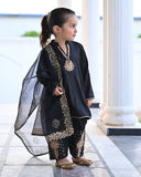 Premium Embroidered Lawn 3-Piece Suit For Girls