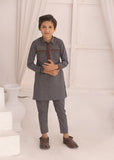 Kids Grey Kurta Pajama – Elegant & Comfortable For Boys