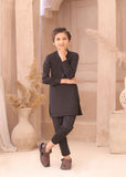 Kids Black Kurta & Pajama – Comfortable Sleepwear Set For Boys