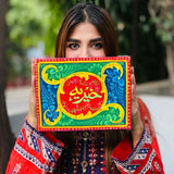 Red Truck-Art Hand Painted Customized Wooden Jewelry Box