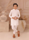 White Kids Kurta Pajama – Classic & Elegant For Boys