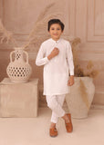 White Kids Kurta Pajama – Classic & Elegant For Boys