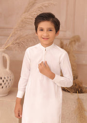 White Kids Kurta Pajama – Classic & Elegant For Boys