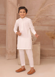 White Kids Kurta Pajama – Classic & Elegant For Boys