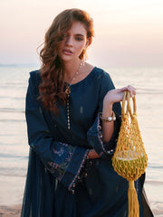 LEILA – Luxury Embroidered Lawn Suit For Women