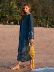 LEILA – Luxury Embroidered Lawn Suit For Women