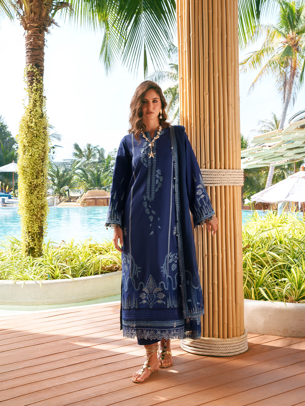 LINA – Elegant Luxury Lawn Suit For Women