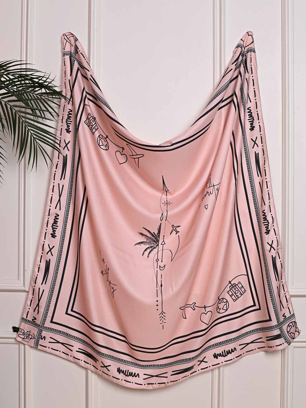 Manzar Scarf – Luxurious Shamoz Silk For Women