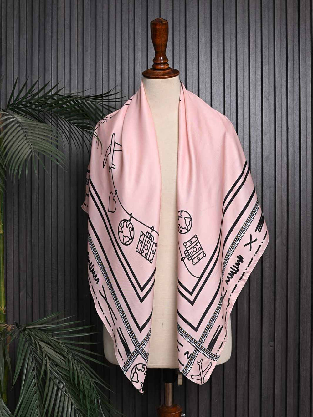 Manzar Scarf – Luxurious Shamoz Silk For Women