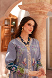 Grey Royal Embroidered Lawn Suit For Women