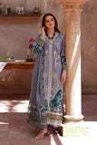 Grey Royal Embroidered Lawn Suit For Women