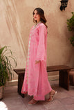 Pink Royal Embroidered Lawn Suit For Women