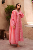 Pink Royal Embroidered Lawn Suit For Women