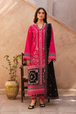 Pink Embroidered Lawn 3 Piece Suit For Women