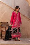 Pink Embroidered Lawn 3 Piece Suit For Women