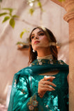 Sea Green Embroidered Lawn 3 Piece Suit For Women